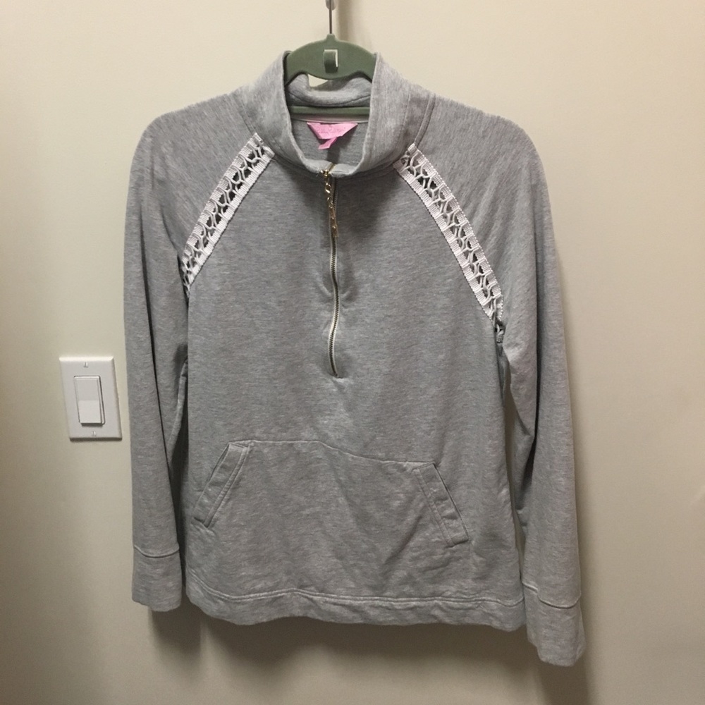 Lilly Pulitzer Half Zip Popover
